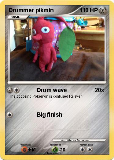 Pokemon Drummer pikmin