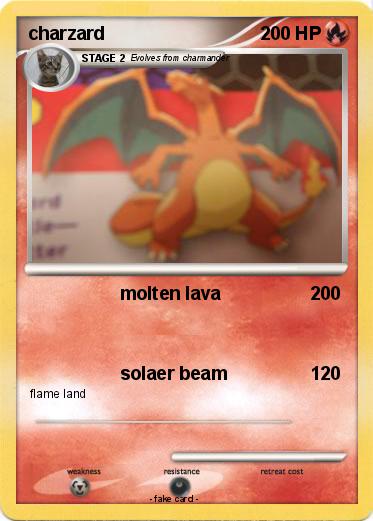 Pokemon charzard