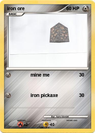 Pokemon iron ore