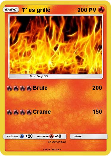 Pokemon T' es grillé