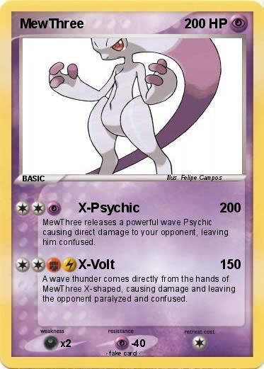 Pokemon MewThree