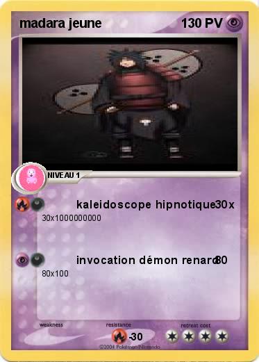 Pokemon madara jeune