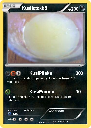 Pokemon Kusilätäkkö