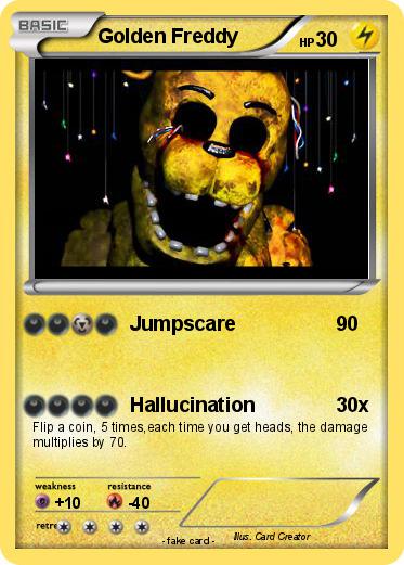 Pokemon Golden Freddy