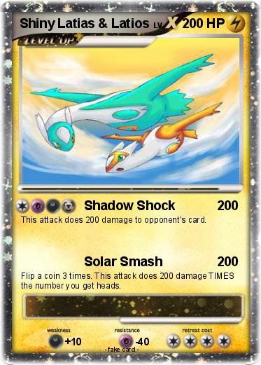 Pokemon Shiny Latias & Latios