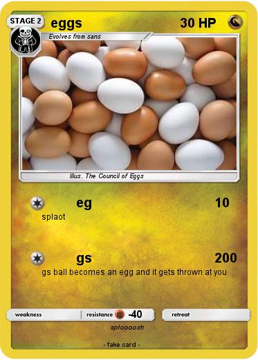 Pokemon eggs