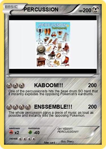 Pokemon PERCUSSION