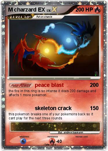 Pokemon M charzard EX