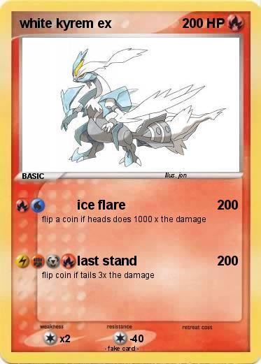 Pokemon white kyrem ex