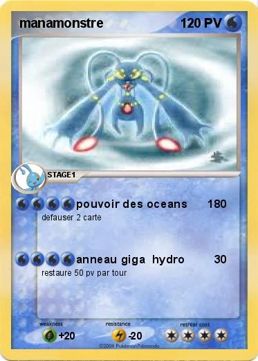 Pokemon manamonstre