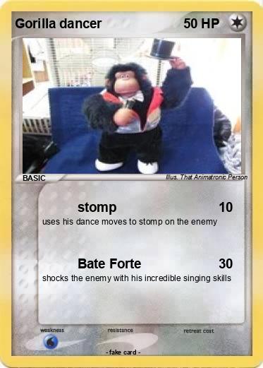 Pokemon Gorilla dancer