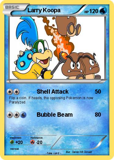 Pokemon Larry Koopa