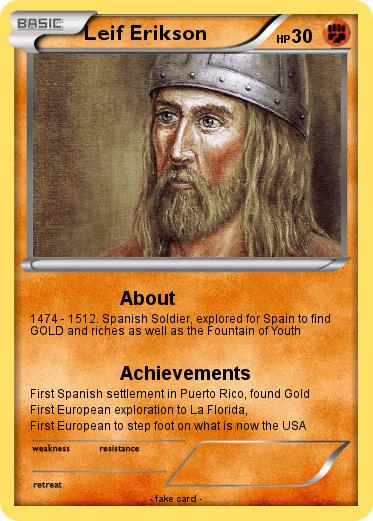 Pokemon Leif Erikson