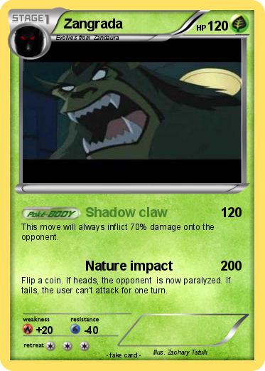 Pokemon Zangrada