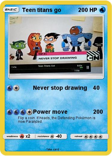 Pokemon Teen titans go