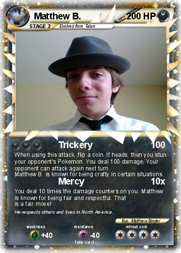 Pokemon Matthew B.