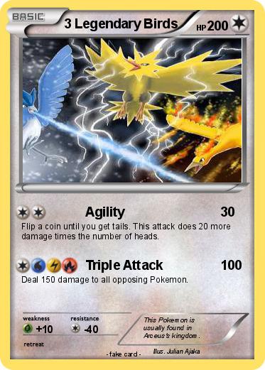 Pokemon 3 Legendary Birds