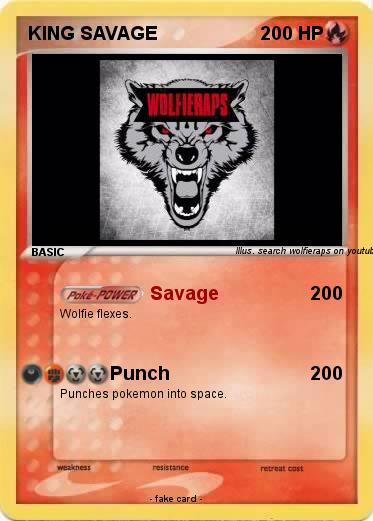 Pokemon KING SAVAGE