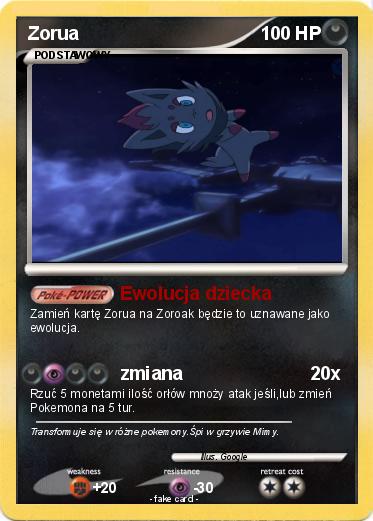 Pokemon Zorua