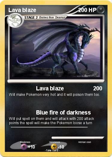 Pokemon Lava blaze