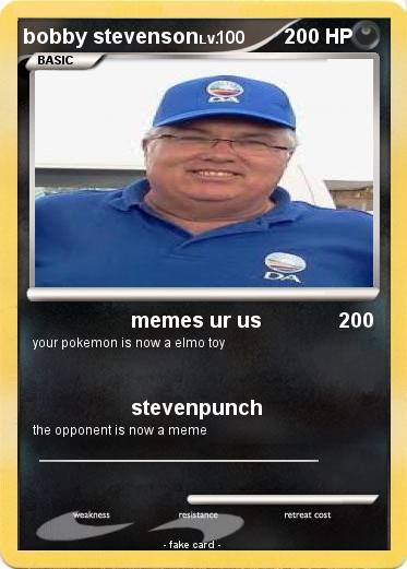 Pokemon bobby stevenson