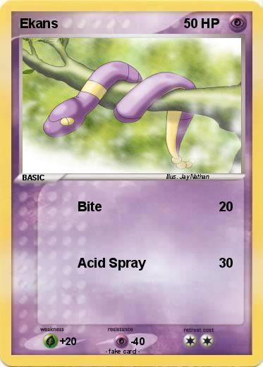 Pokemon Ekans