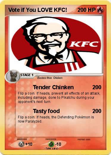 Pokemon Vote if You LOVE KFC!
