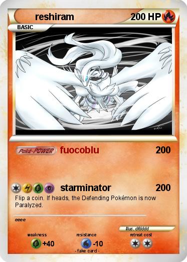 Pokemon reshiram