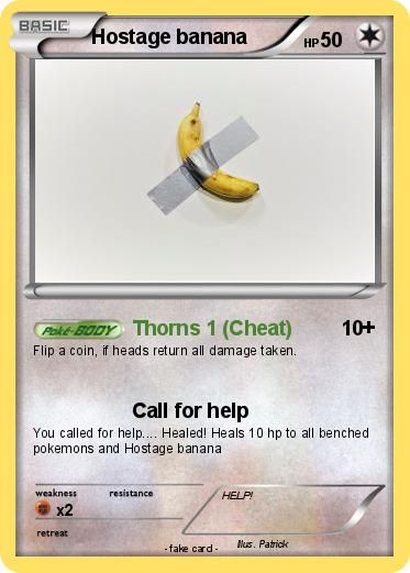 Pokemon Hostage banana