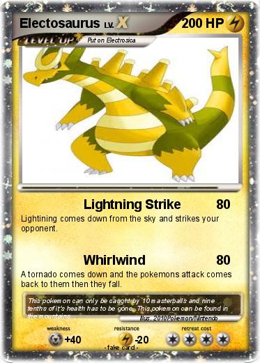 Pokemon Electosaurus