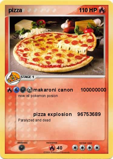 Pokemon pizza