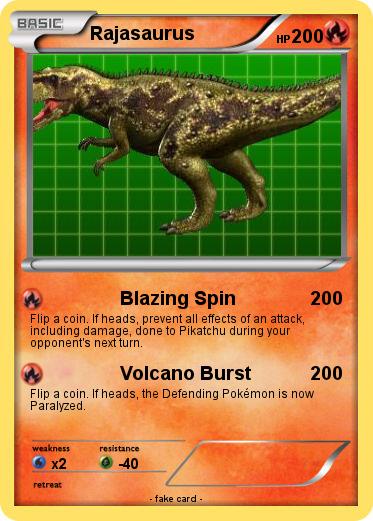 Pokemon Rajasaurus
