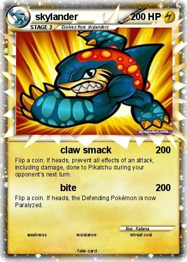 Pokemon skylander