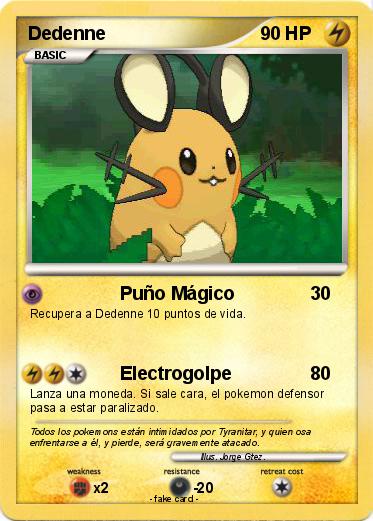 Pokemon Dedenne