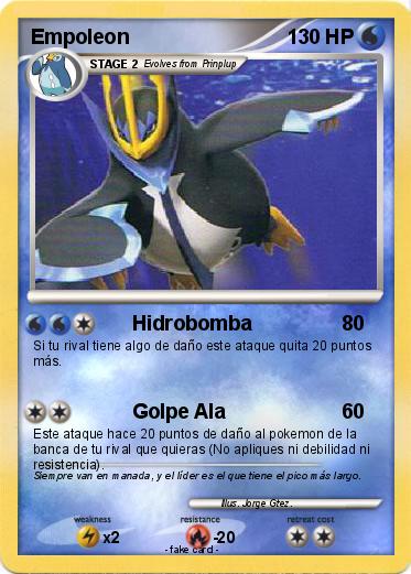 Pokemon Empoleon