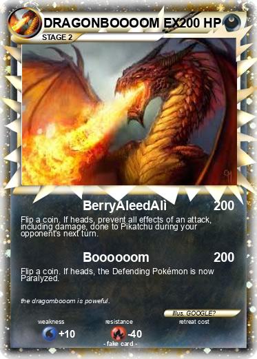 Pokemon DRAGONBOOOOM EX