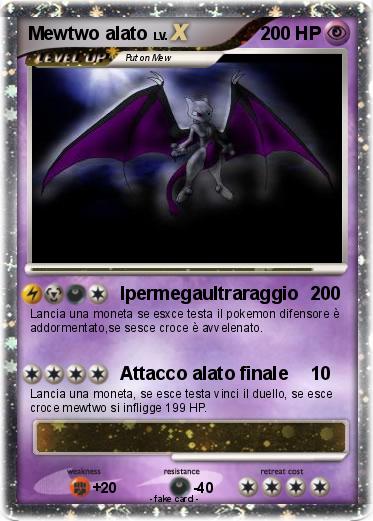 Pokemon Mewtwo alato