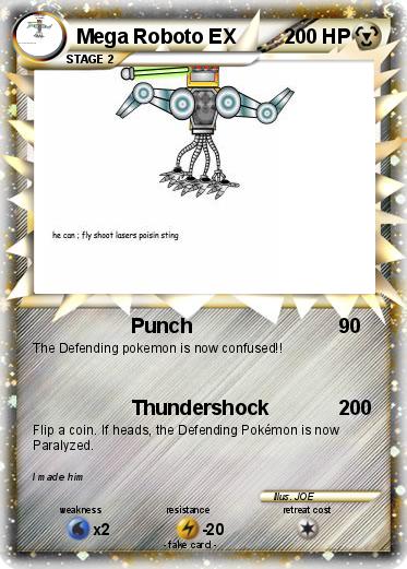 Pokemon Mega Roboto EX