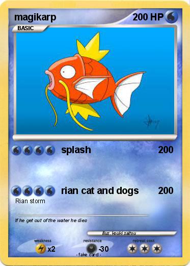 Pokemon magikarp