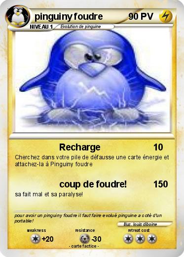 Pokemon pinguiny foudre