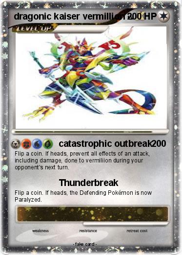 Pokemon dragonic kaiser vermillion