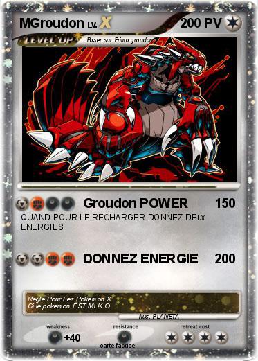 Pokemon MGroudon