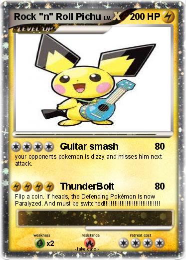 Pokemon Rock "n" Roll Pichu