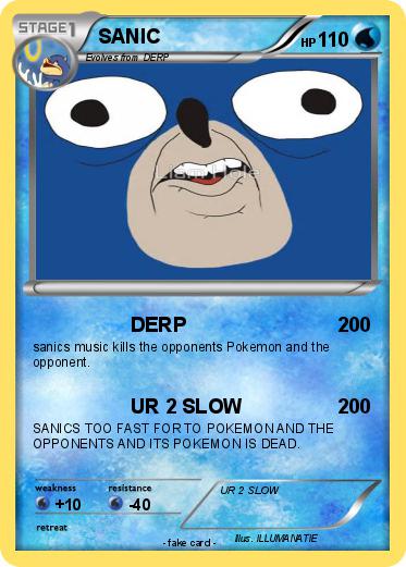 Pokemon SANIC