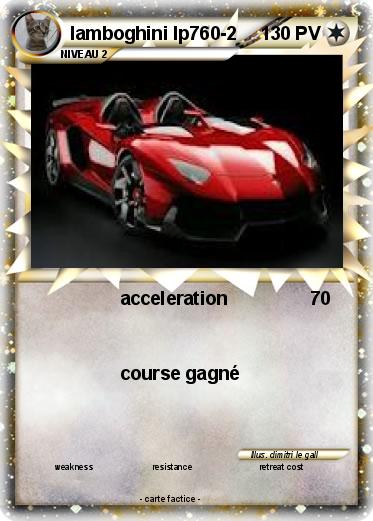 Pokemon lamboghini lp760-2