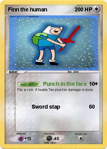 Pokemon Finn the human
