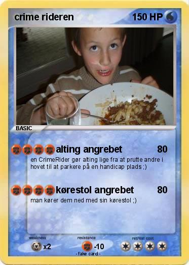 Pokemon crime rideren
