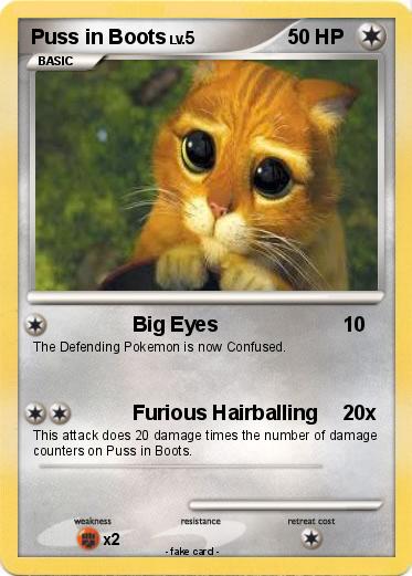 Pokemon Puss in Boots