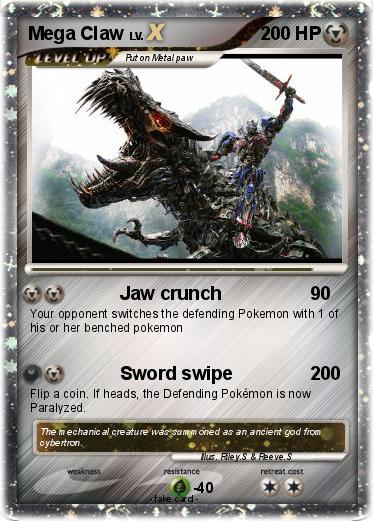 Pokemon Mega Claw