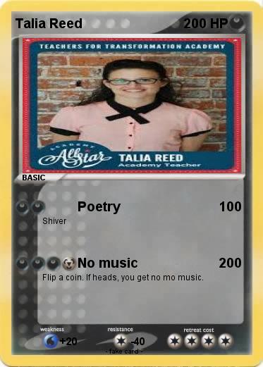 Pokemon Talia Reed